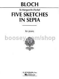 Sketches in Sepia (5) piano