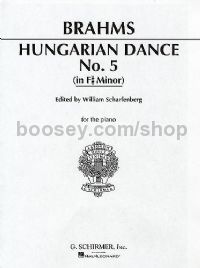 Hungarian Dance No.5 In F Sharp Minor (Piano Solo)