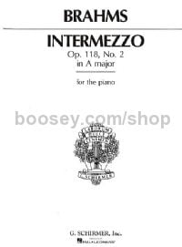 Intermezzo In A Op.118 No.2 - Piano