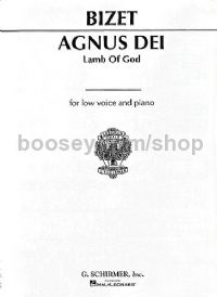 Agnus Dei ("Lamb of God") low voice in Bb