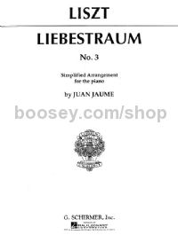 Liebestraume No.3 A Flat Major (Simplified) Piano