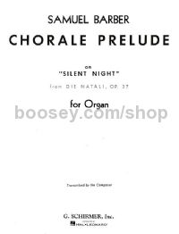 Chorale Prelude On Silent Night From Die Natali Op.37