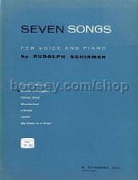 Sound Of Laughter (From Seven Songs) for Medium or High Voice & Piano
