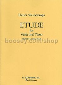 Etude for Viola & Piano