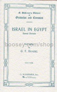 Israel In Egypt (Vocal Score) - Schirmer Edition 