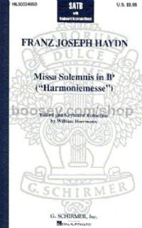 Missa Solemnis (Harmoniemesse) - SATB
