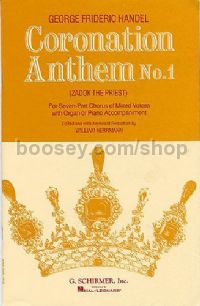 Coronation Anthem No.1 'Zadok The Priest' (7-Part) - SATB