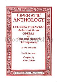 Operatic Anthology vol.4 Baritone Ed553