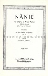 Nanie Op.82 (Vocal Score) - SATB