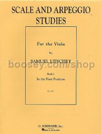 Scale & Arpeggio Studies for The Viola Book 1