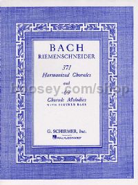 371 Harmonized Chorales & 69 Chorale Melodies Ed1679