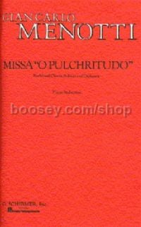 Missa O Pulchritudo (Vocal Score)