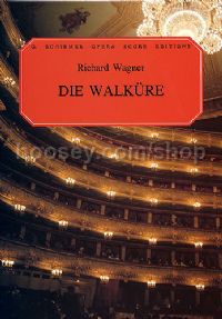 Die Walkure Vocal Score Ger/Eng (Schirmer Opera Score Editions)