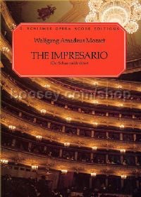 Der Schauspieldirektor (The Impresario) Vocal Score (Schirmer Opera Score Editions)