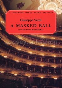 Ballo In Maschera Vc Sc P/b Ed2233 (Schirmer Opera Score Editions)
