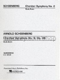 Chamber Symphony No. 2, op. 38 (study score)