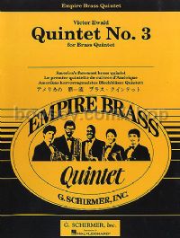 Brass Quintet No3 (Score & Parts) Ed3394