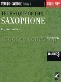 Technique of The Saxophone vol.3 (rhythm Studies) 