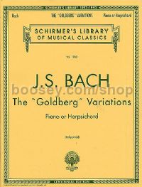 Goldberg Variations Piano/Harpsichord (Schirmer's Library of Musical Classics)