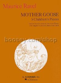 Ma Mere L'Oye (Mother Goose Suite) Piano Solo and Piano 4 Hands