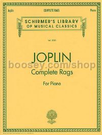 Complete Rags For Piano (Schirmer)