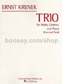 Trio For Violin /clarinet/Piano (Score & Parts)