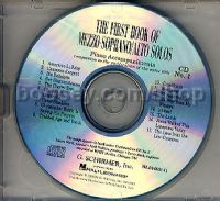 The First Book Of Mezzo Solos CD(2)
