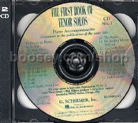 First Book Of Tenor Solos Accomp Cd 