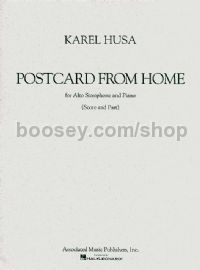 Postcard From Home (for alto saxophone & piano)