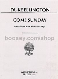 Come Sunday - Voice & Piano