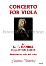 Concerto for Viola for viola & piano