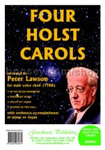 Four Holst Carols for male choir