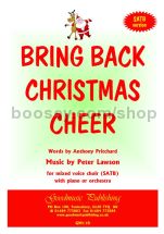 Bring Back Christmas Cheer for SATB choir