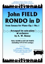 Rondo in D for orchestra (score & parts)