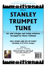 Trumpet Tune for string orchestra with trumpet (score & parts)
