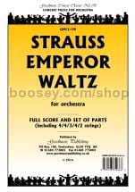 Emperor Waltz, op. 437 for orchestra (score & parts)