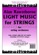 Light Music for Strings for string orchestra (score & parts)