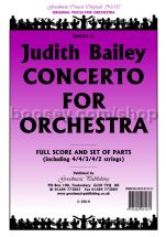 Concerto for Orchestra for orchestra (score & parts)