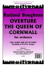 Overture to The Queen of Cornwall for orchestra (score & parts)