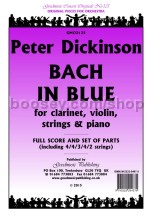 Bach in Blue for orchestra (score & parts)