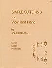 Simple Suite No. 3 for Violin and Piano