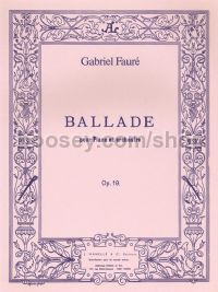 Ballade Op.19 (Two Pianos)