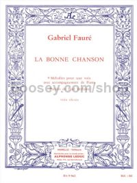 La Bonne Chanson Op.61, 9 Melodies (sop) (Voice & Piano)