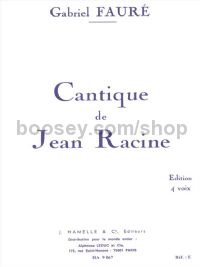 Cantique de Jean Racine Op.11