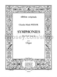 Symphonie No.8 Op.42 Organ Book