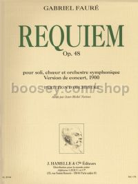 Requiem Op.48 Version 1900 Choir Orchestra Full Score