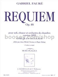 Requiem op48 version 1893 choeur en accolade