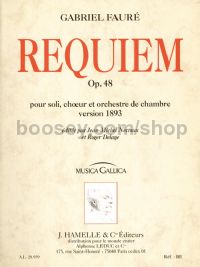 Requiem Op.48 (Musica Gallica)