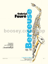 Berceuse Op.16 (Arr. Alto Saxophone)