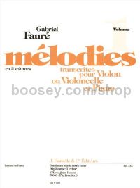 Melodies vol 1 arrangements de divers auteurs pour piano